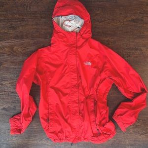 North Face Women’s Red/Orange Rain Coat